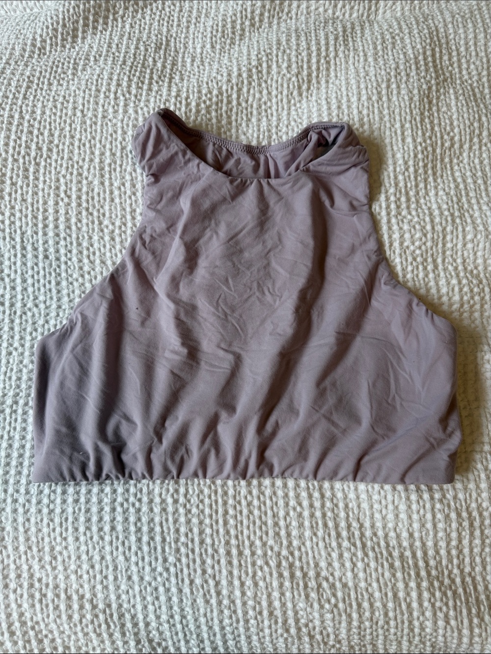 SKIMS FITS EVERYBODY HIGH NECK BRA | IRIS MICA